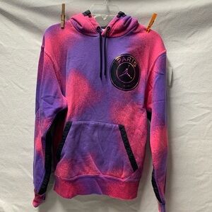 Jordan Pink and Purple Women's Hoodie